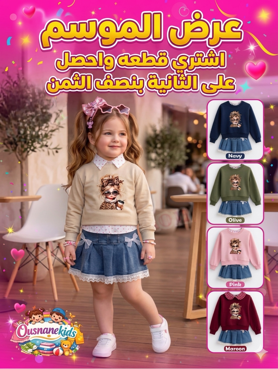 طقم الأميرات 3 قطع