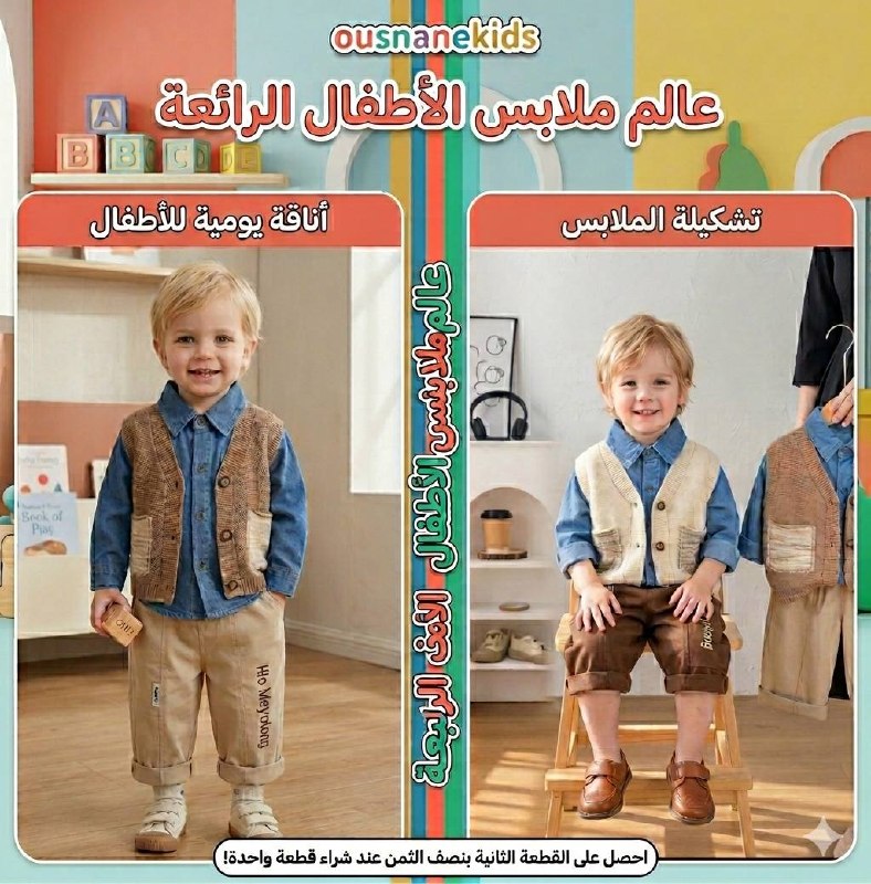 اشتري قطعة والثانية بنصف الثمن🥰👼💕